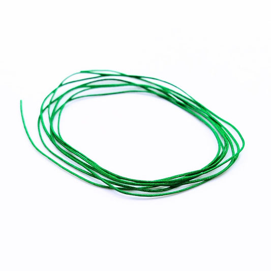 BRAIDED HOSE LINE GREEN 0,3MM 1M