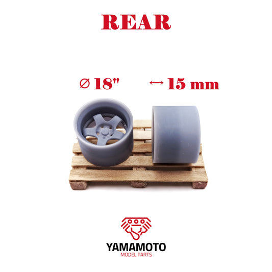 WORK S1 2P 18" 5 NUTS