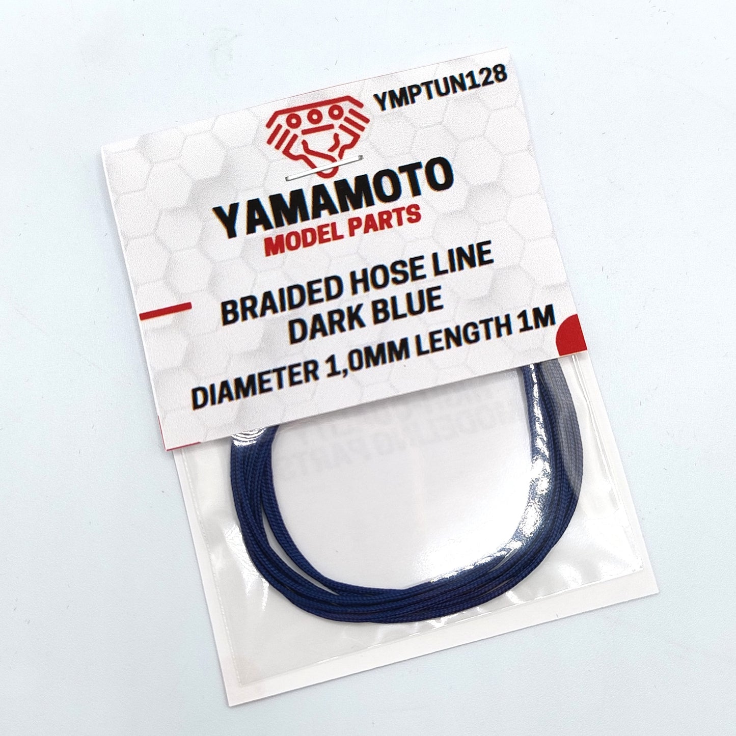 BRAIDED HOSE LINE DARK BLUE 1,0MM 1M