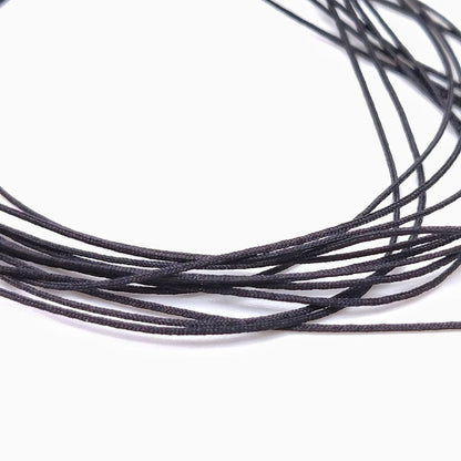BRAIDED HOSE LINE BLACK 0,3MM 2M