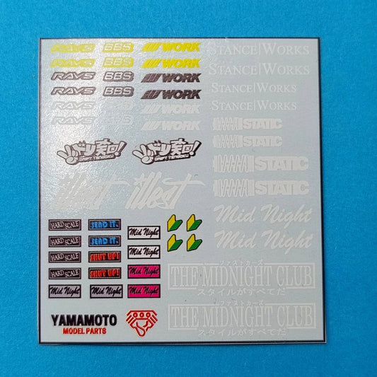 JDM DECALS SET 2