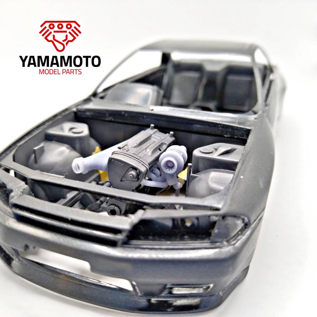 RB26DETT SINGLE TURBO KIT FOT TAMIYA 24090