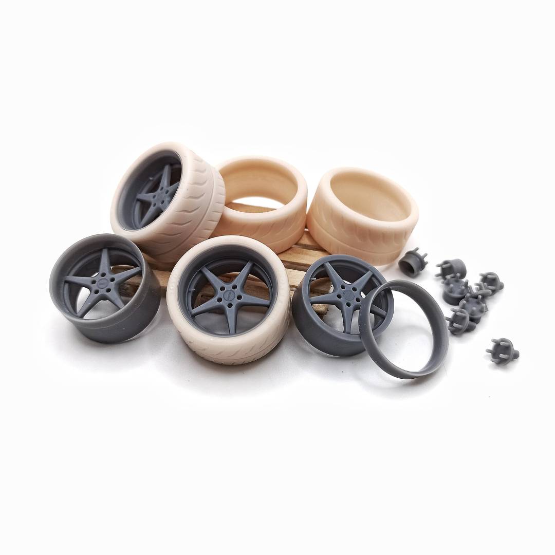 yamamotoホイール RIMS+TYRES SET – Yamamoto Model Parts