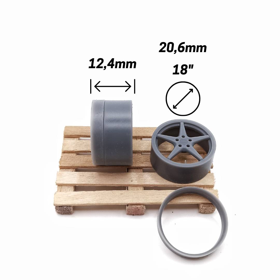OCEAN MK18 18" + TYRES