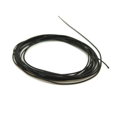 BRAIDED HOSE LINE BLACK 1,0MM 2M