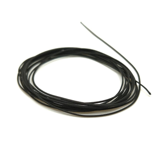 BRAIDED HOSE LINE BLACK 1,0MM 2M