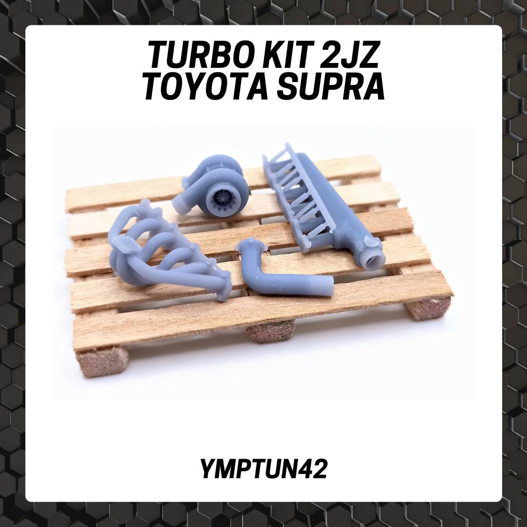 2JZ SINGLE TURBO KIT FOR TAMIYA 24123