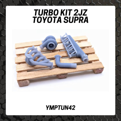 2JZ SINGLE TURBO KIT FOR TAMIYA 24123