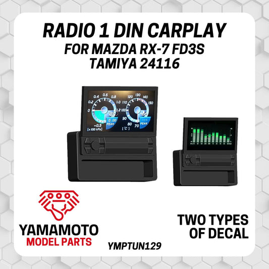 RADIO 1 DIN FOR TAMIYA 24116