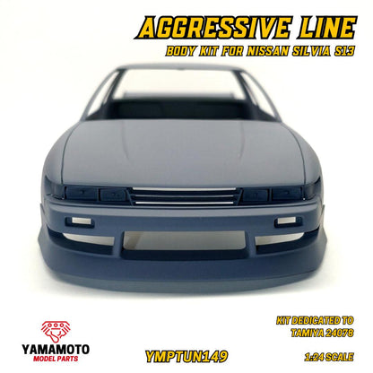 BODY KIT AGGRESSIVE LINE FOR SILVIA S13