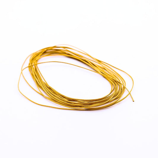 BRAIDED HOSE LINE GOLD 0,4MM 2M