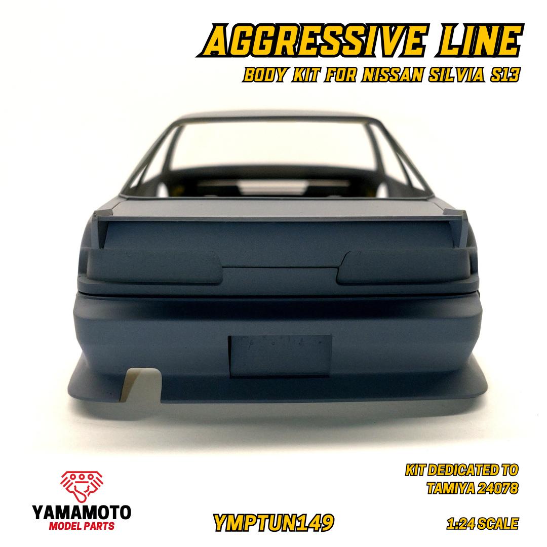 BODY KIT AGGRESSIVE LINE FOR SILVIA S13