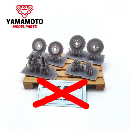 SPOON BRAKE KIT (WITHOUT DECALS)
