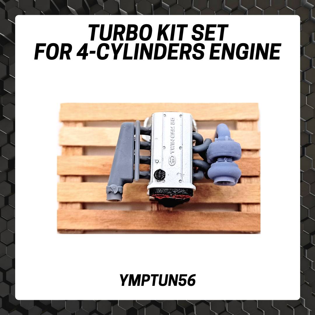 TURBO KIT FOR 4 CYLINDERS ENGINE (BIG SET)