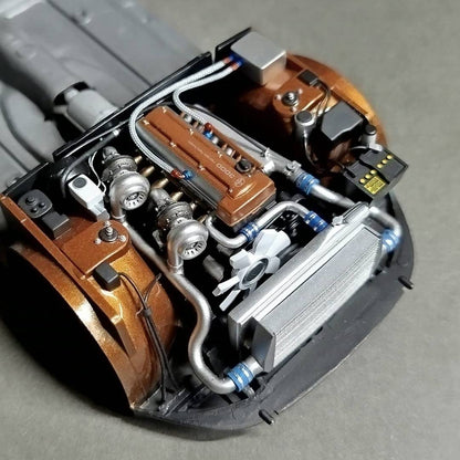 2JZ TWIN TURBO KIT FOR TAMIYA 24123