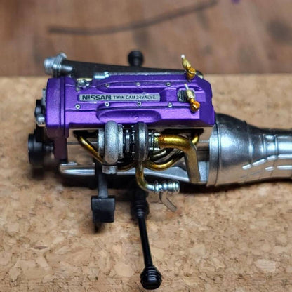 RB26DETT SINGLE TURBO KIT FOT TAMIYA 24090