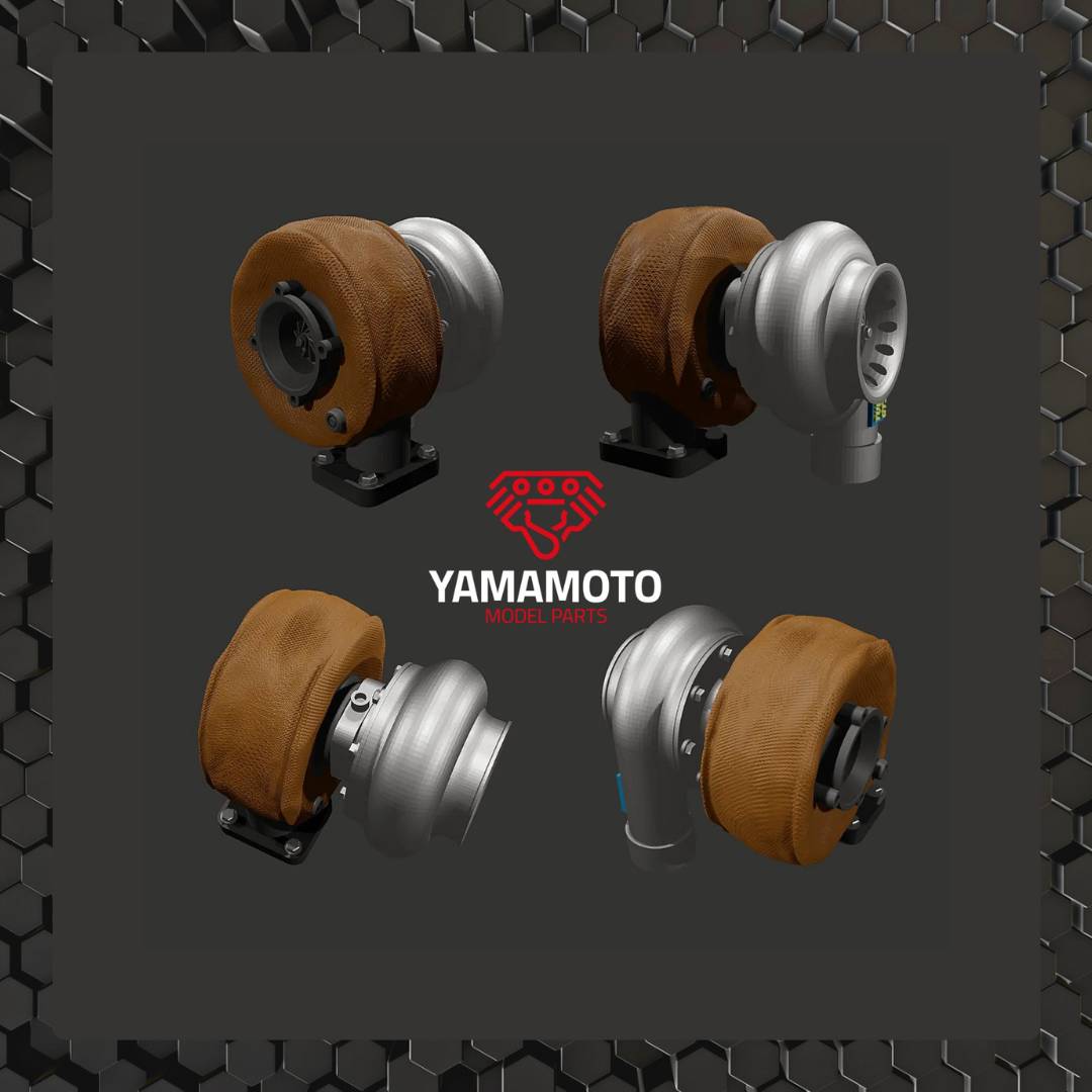 TURBO KIT FOR 4 CYLINDERS ENGINE (BIG SET)