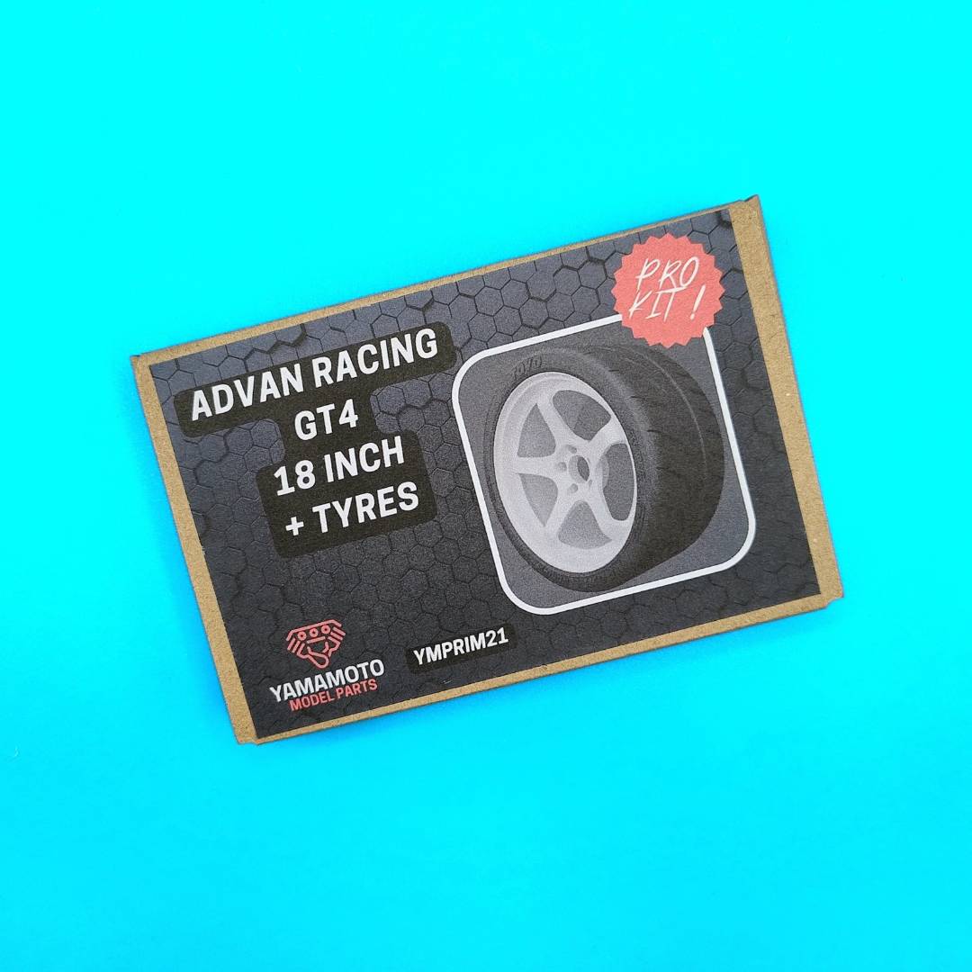 ADVAN GT4 18" + TYRES