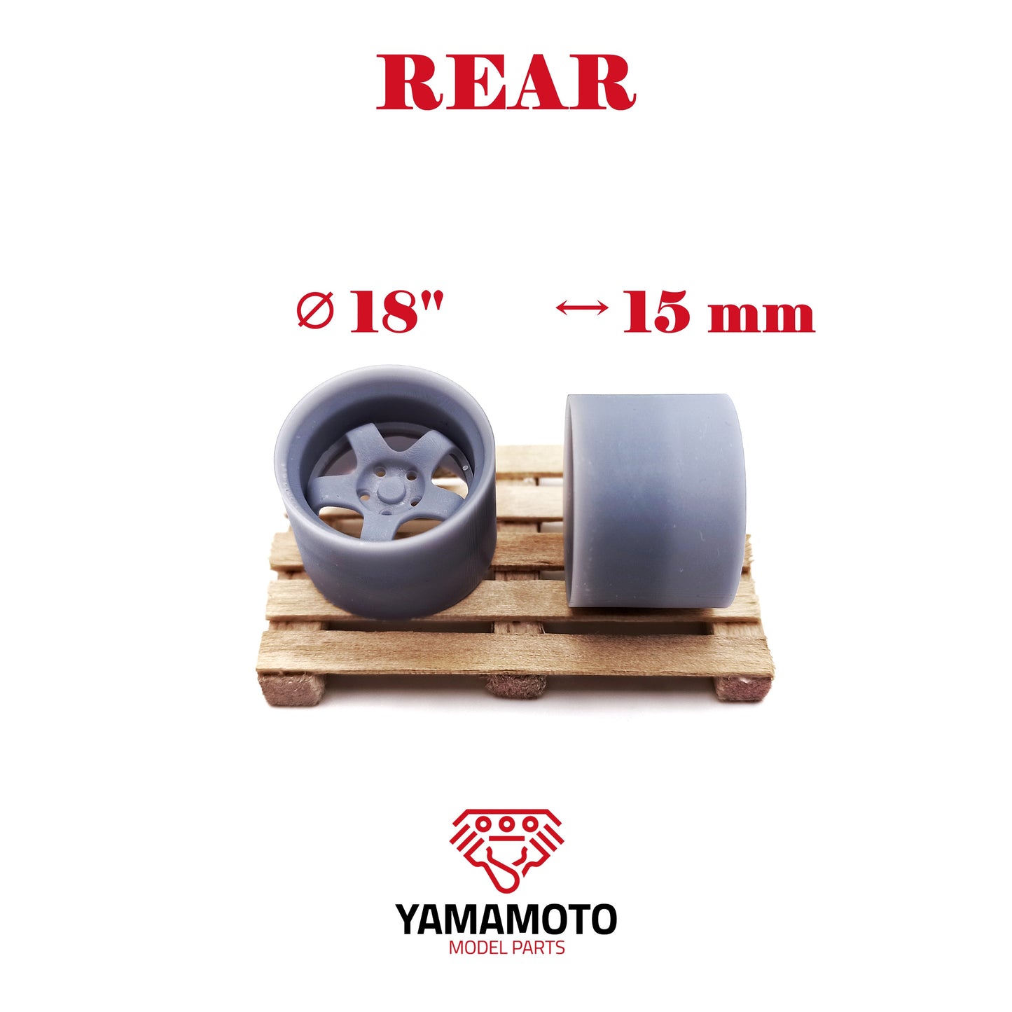 WORK S1 2P 18" 5 NUTS