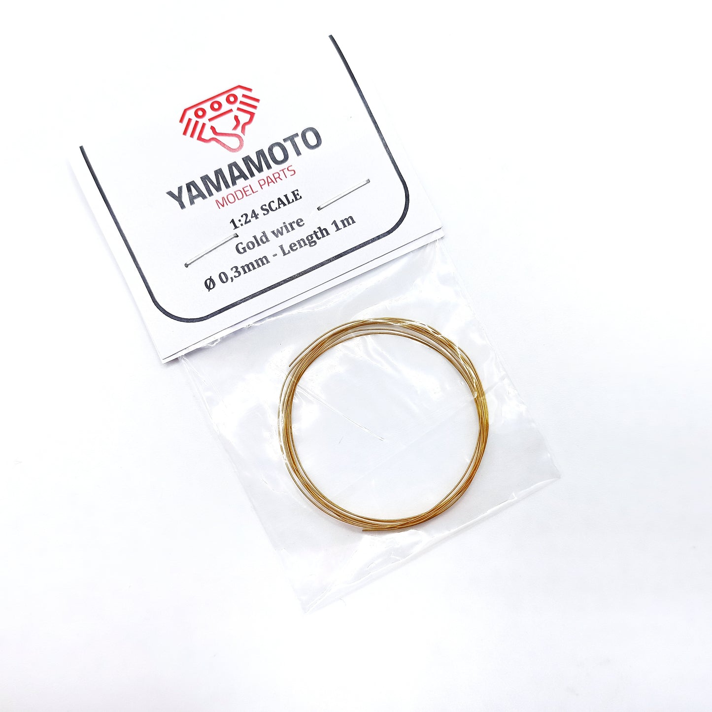 GOLD WIRE 0,3MM 2M