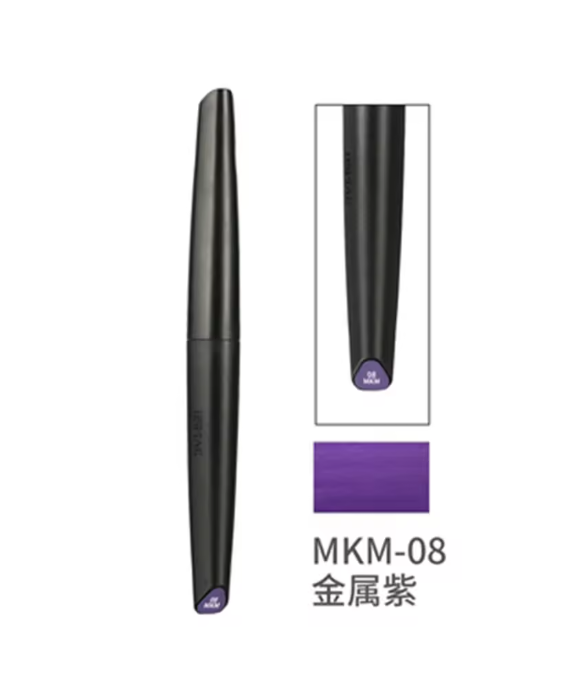 DSPIAE MKM-08 METALLIC WATER-BASED SOFT HEAD MARKERS