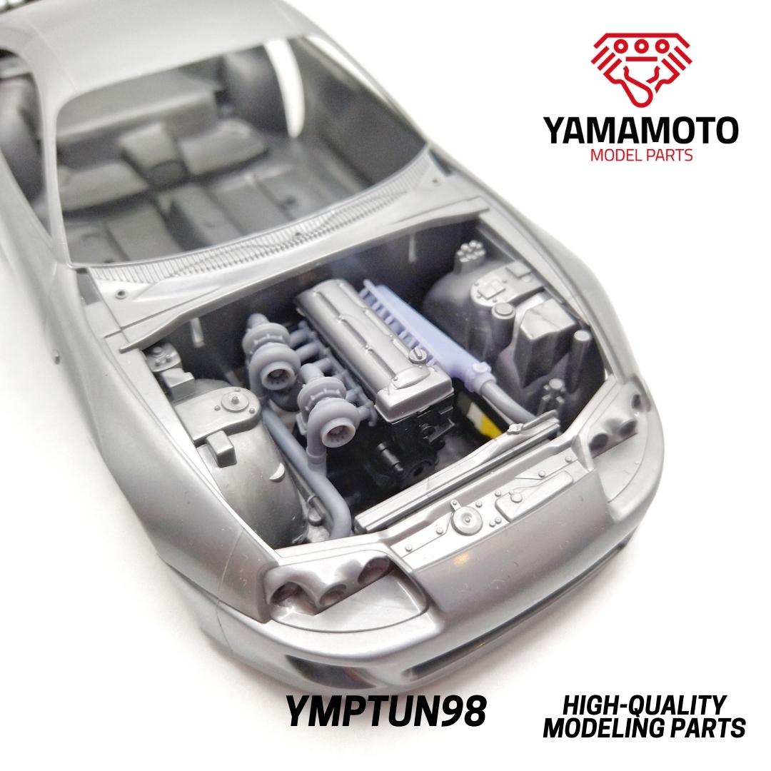 2JZ TWIN TURBO KIT FOR TAMIYA 24123