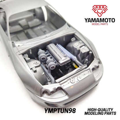 2JZ TWIN TURBO KIT FOR TAMIYA 24123