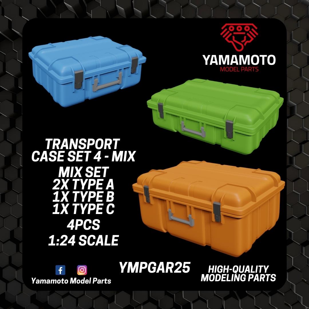 TRANSPORT CASE SET 4 MIX SET