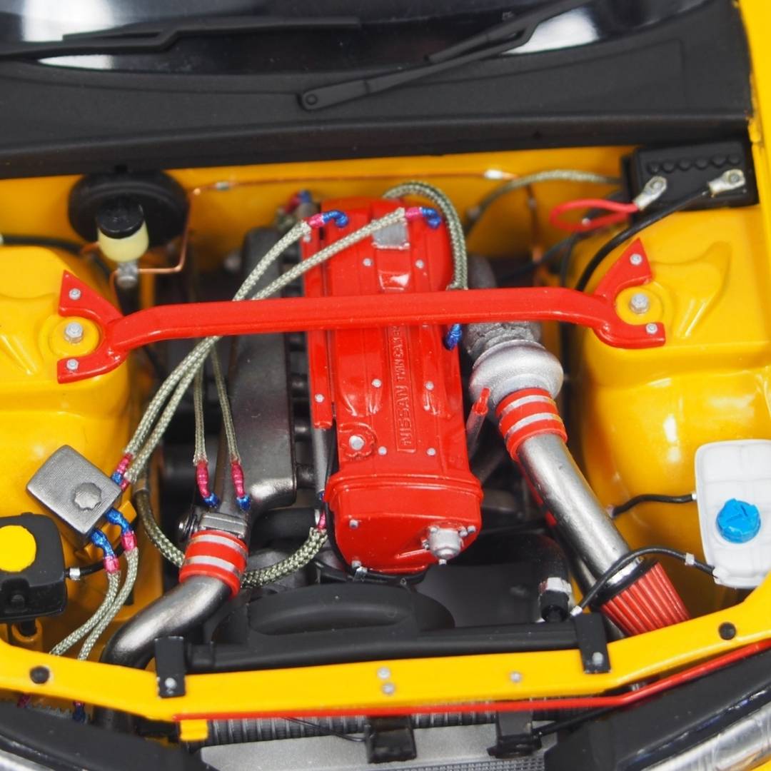 RB26DETT SINGLE TURBO KIT FOT TAMIYA 24090