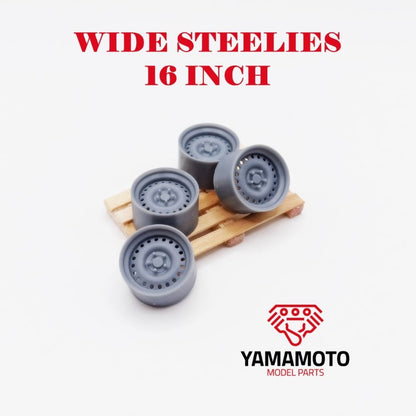 WIDE STEELIES 16"